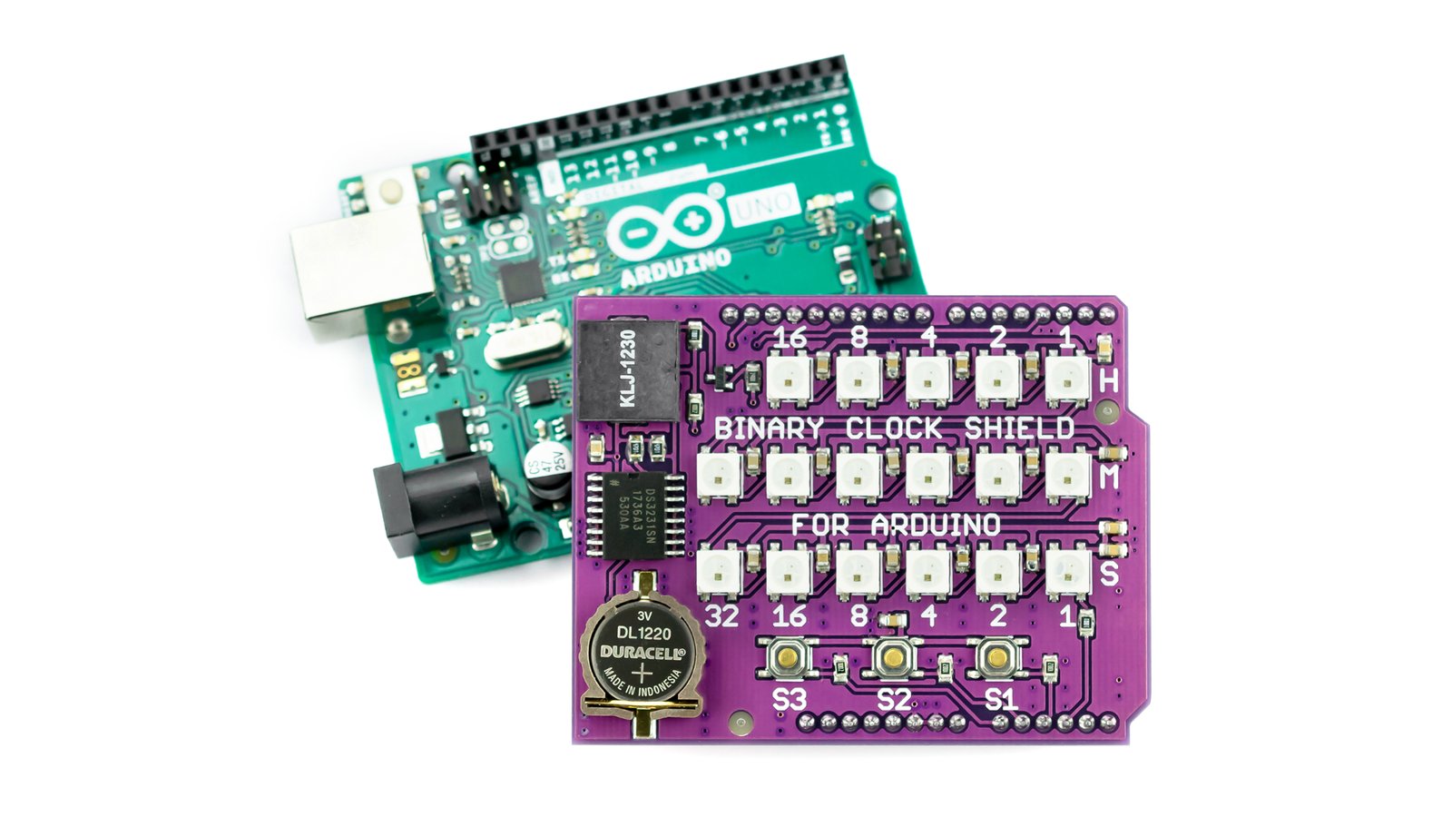 Binary Clock Shield