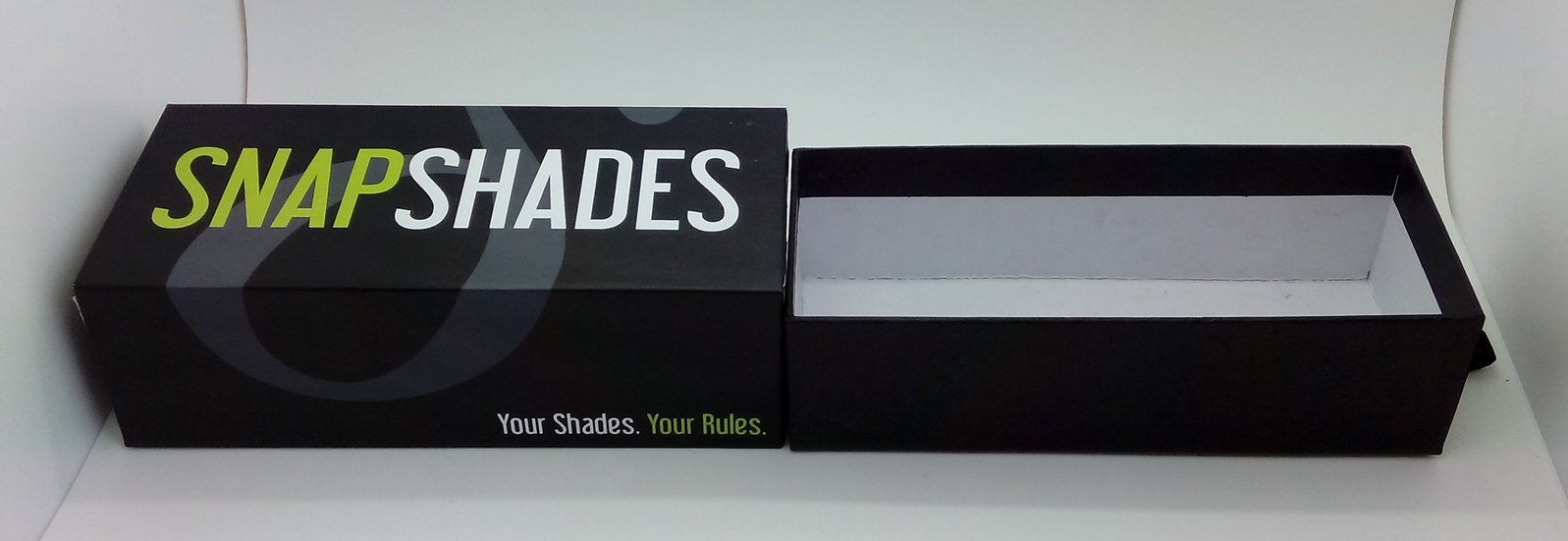 SnapShades Packaging Open