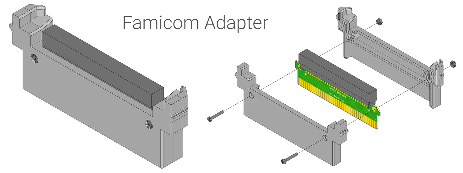 TinyNES-Famicon adapter
