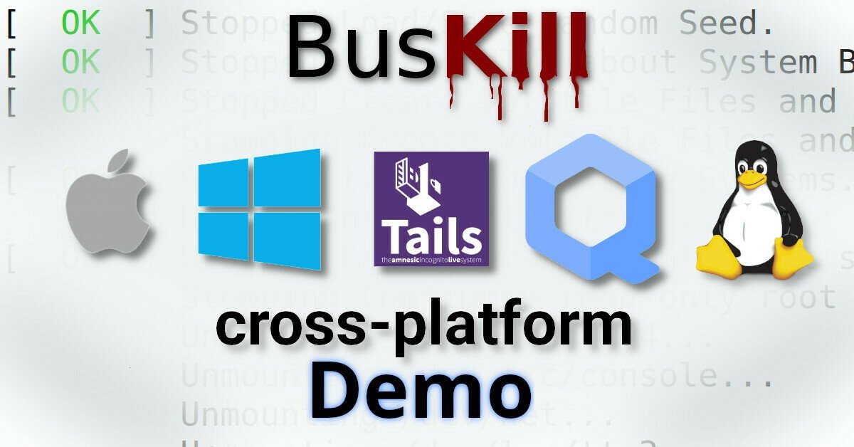 BusKill update