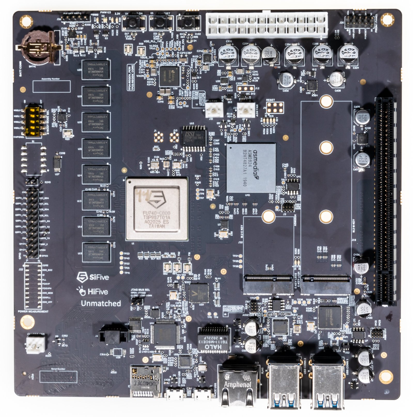 HiFive Unmatched without Heatsinks
