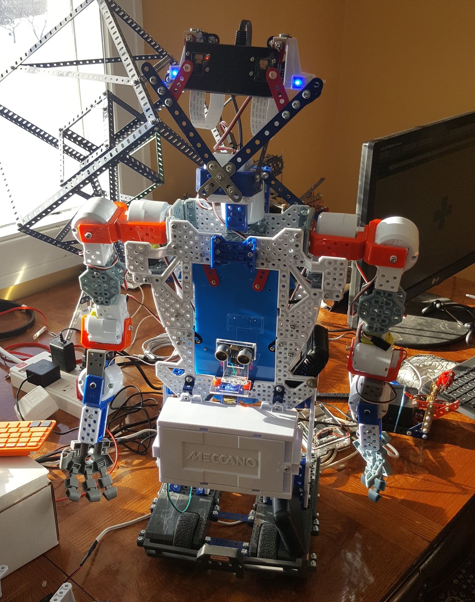 Blinky robot, current stage (as of December, 04, 2019)