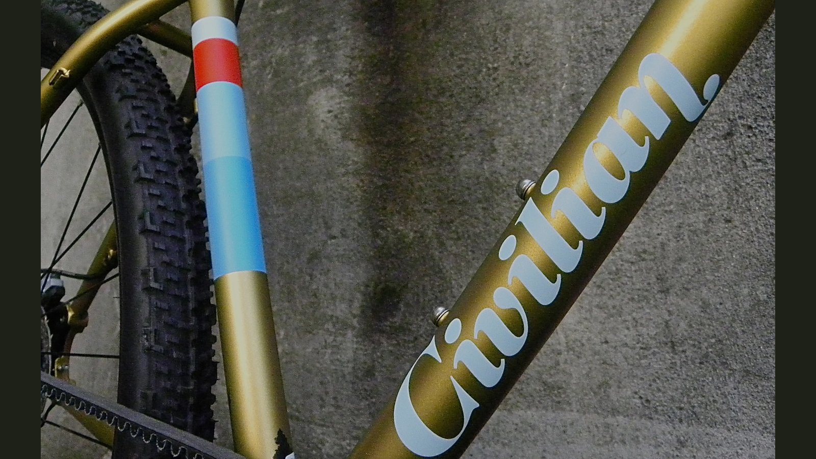 Captain Ludd Frameset Close-up