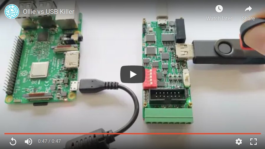Ollie vs USB Killer