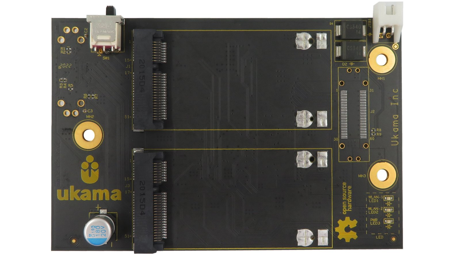 Ukama Mini PCIe Expansion Module (bottom)
