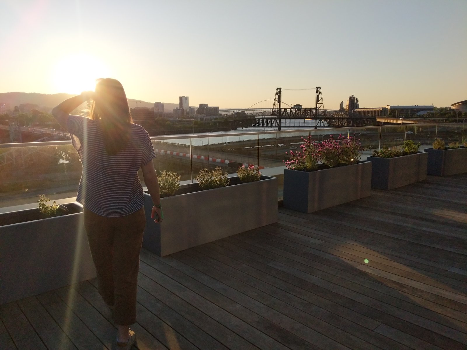 Autodesk's roof with a view at Teardown