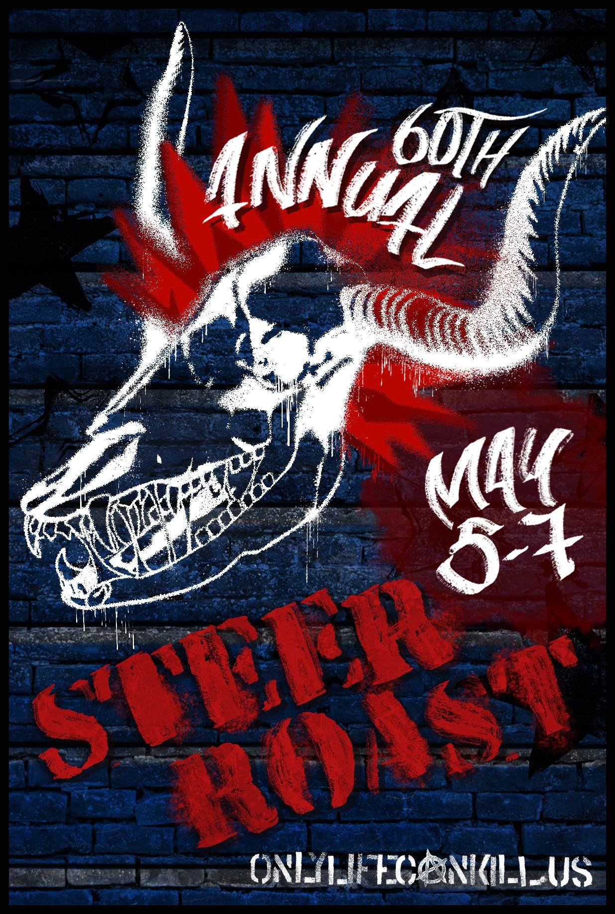 Steer Roast 2023 invitation