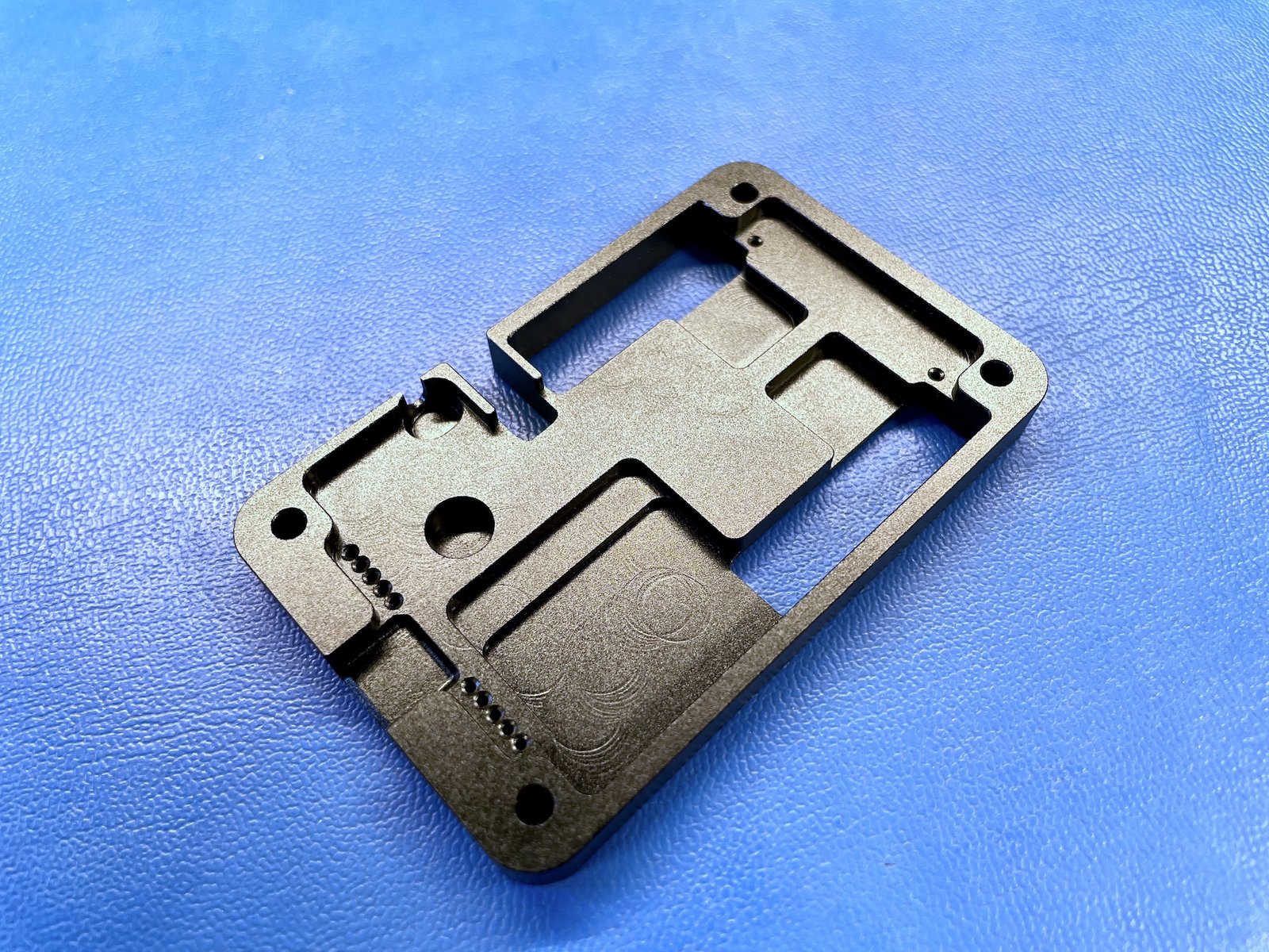 Aluminium Case Rev2 Top- Complex internal geometry
