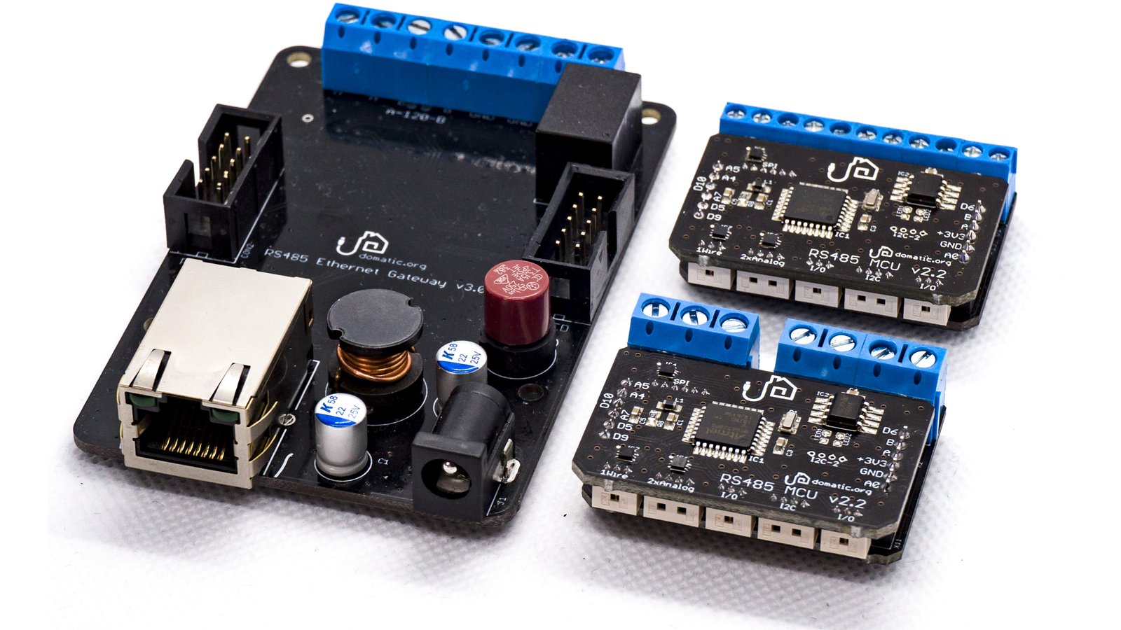Gateway, 2SSR Module, and RGBW Module