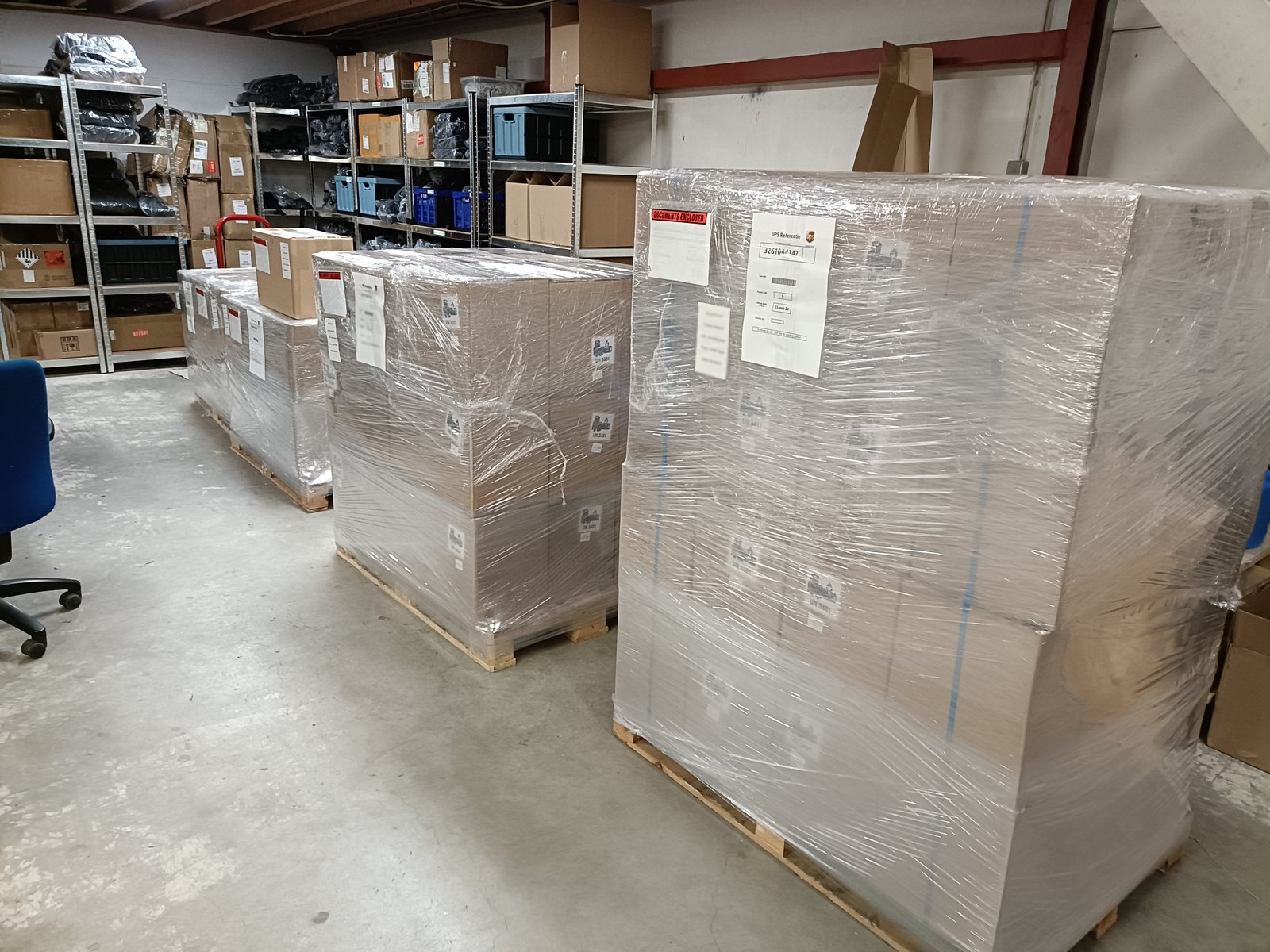 Shipment "7" is on the way to Mouser right now!