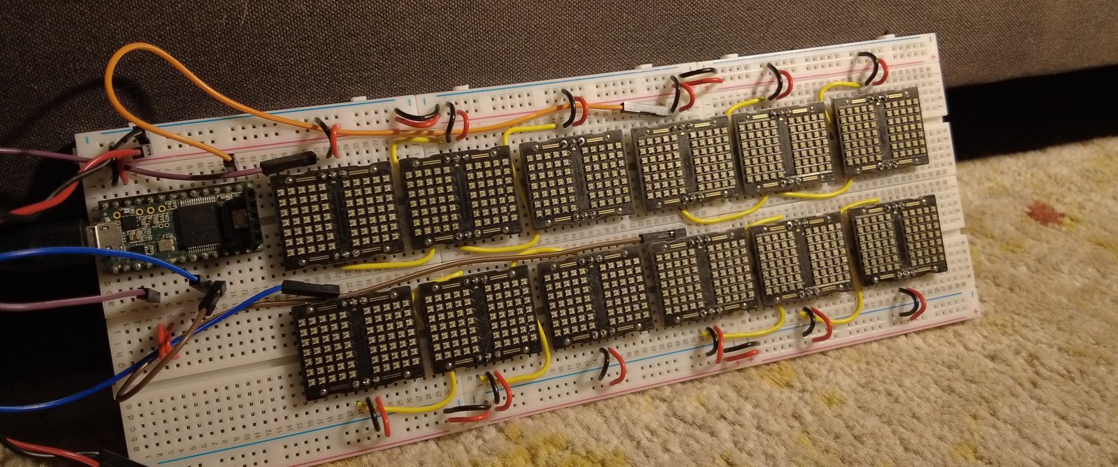 Breadboard version of project