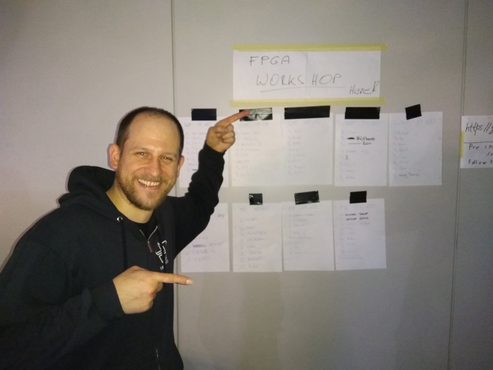 Lot's of workshop slots, all full