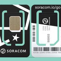The Soracom M2M SIM card
