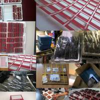 Paperino products during assembly.