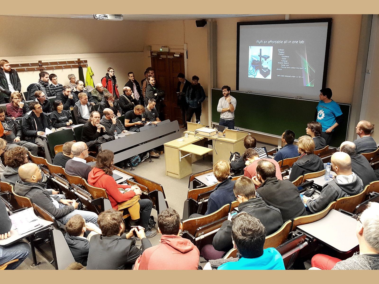 Tinusaur at FOSDEM 2019