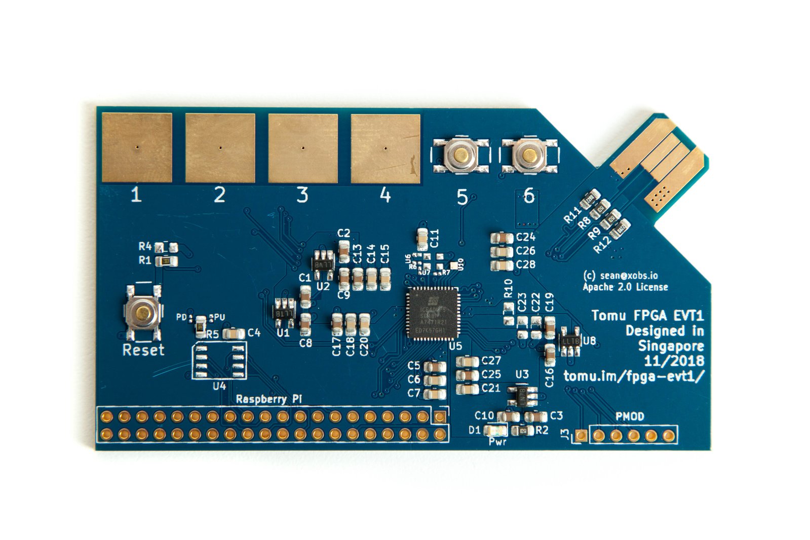 Fomu EVT board