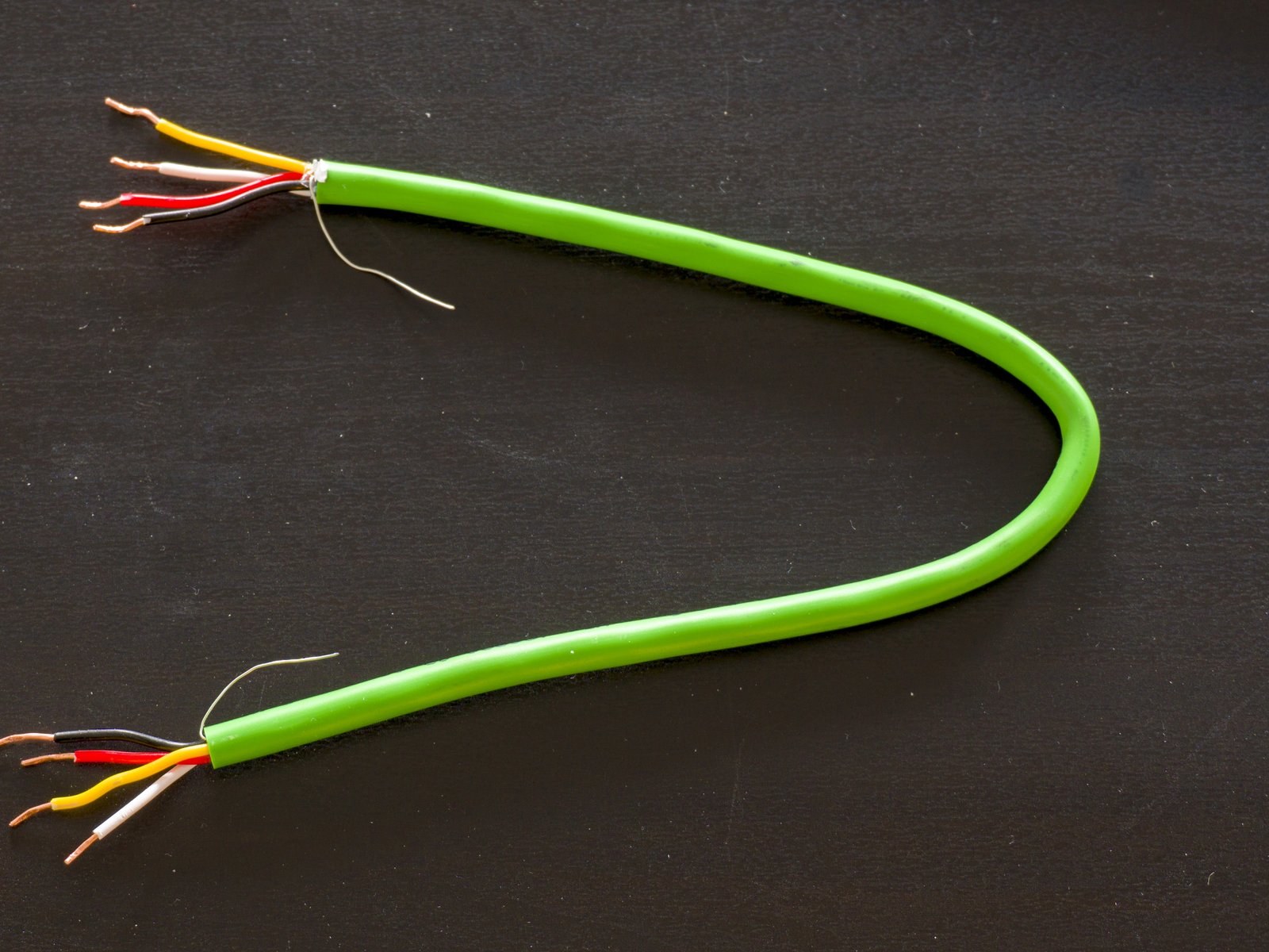 Stripped Bus Wire