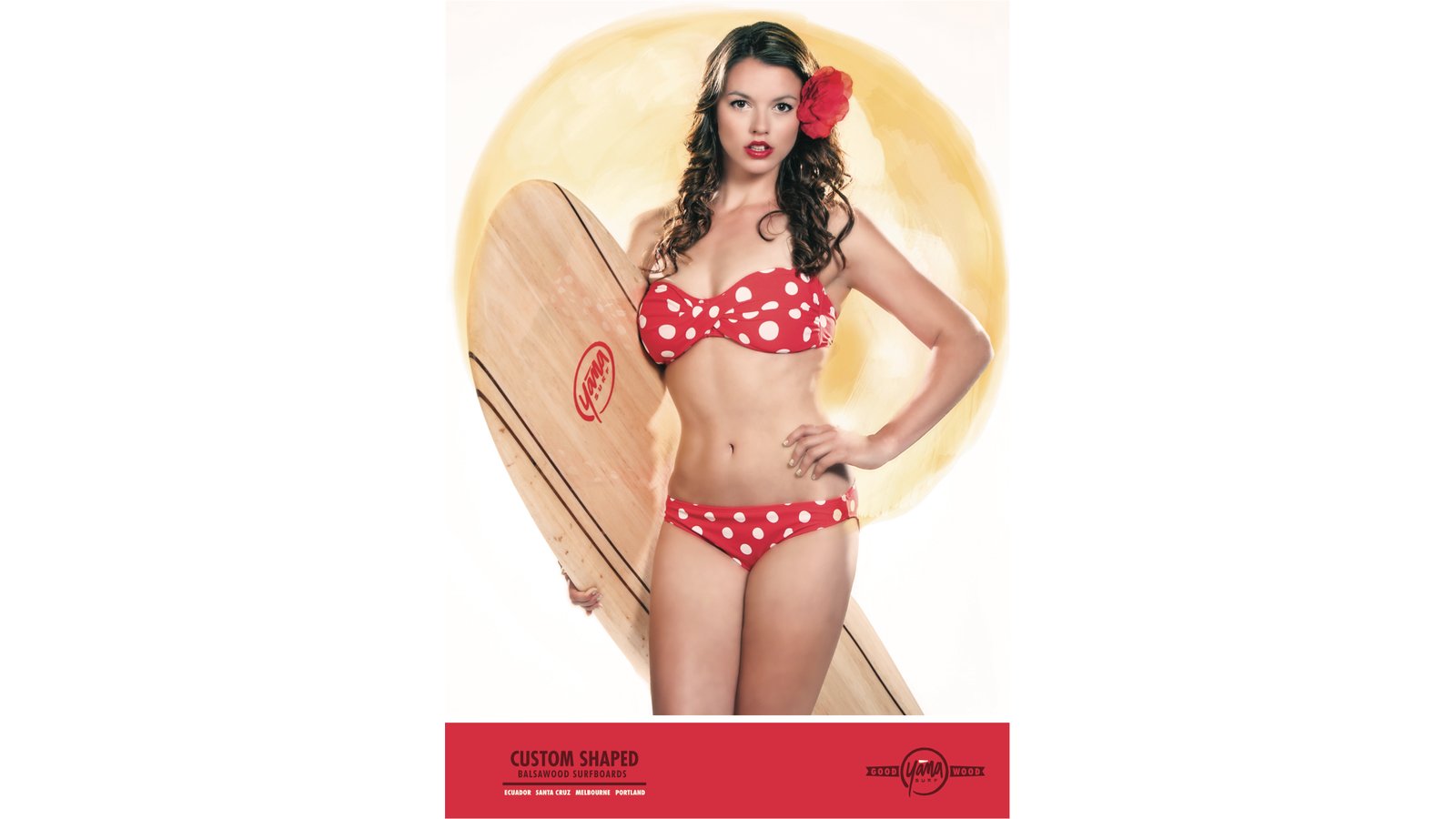 Yana Surf Poster