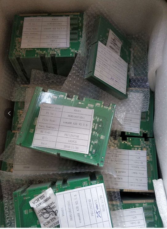 1,000 EOMA68-A20 PCBs