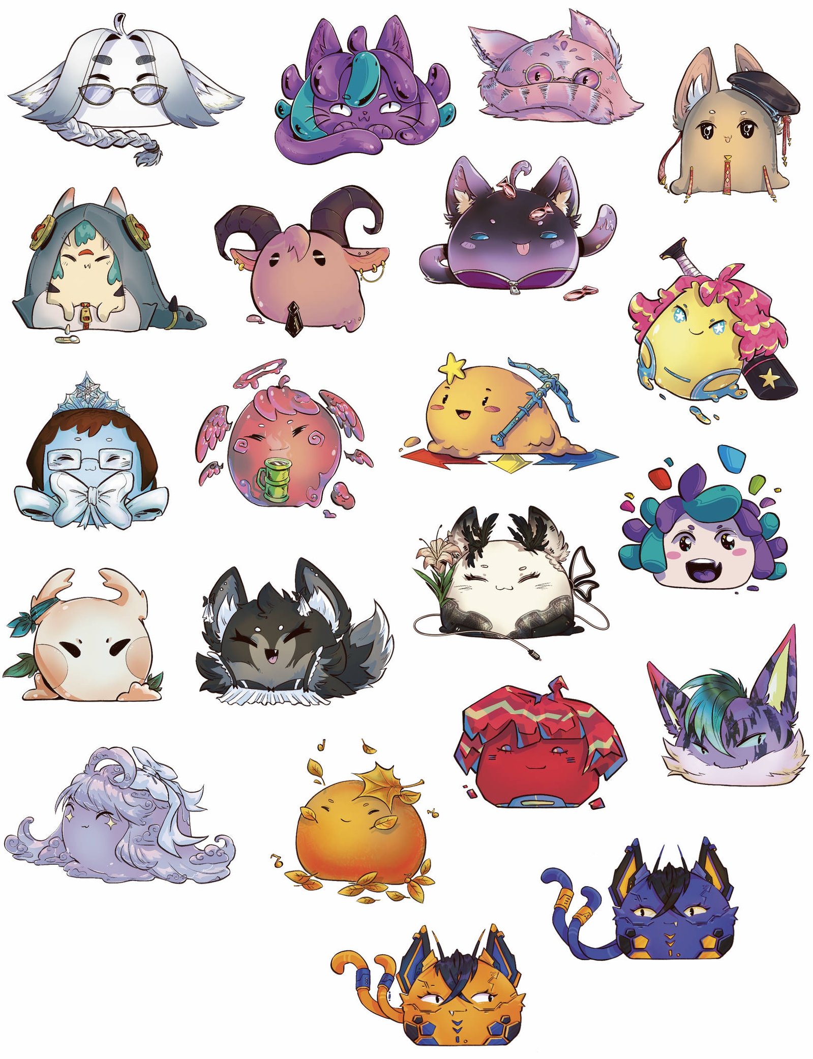 SlimeVR Sticker Set 3