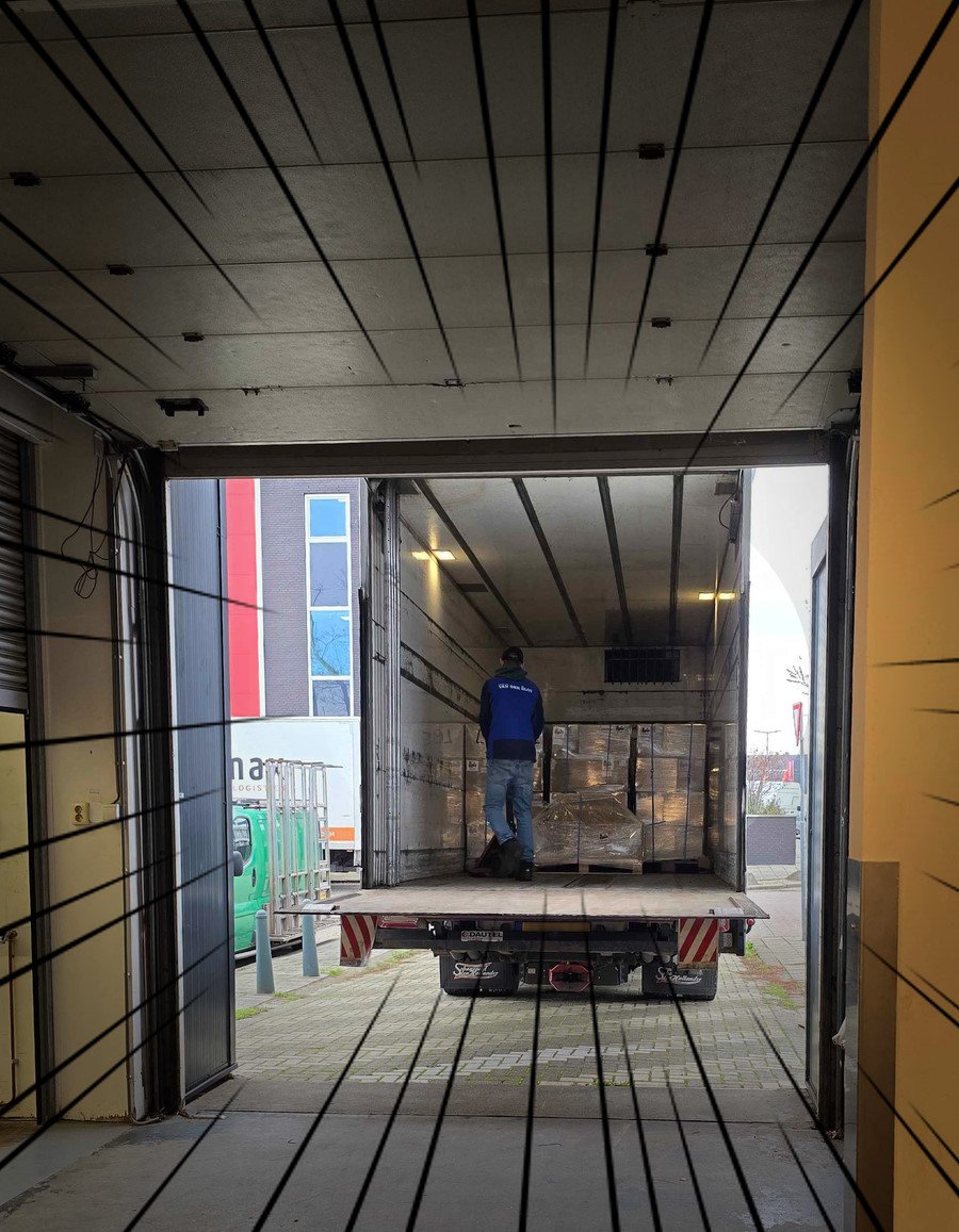 Shipment 15 on its way to the USA