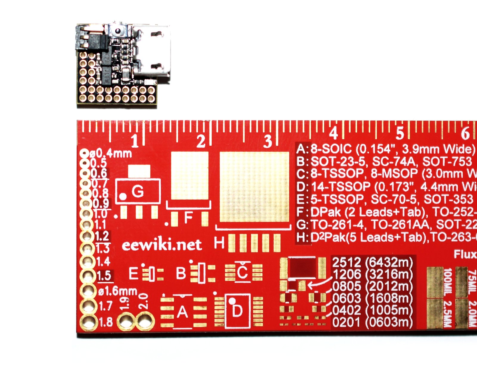 The µduino is the smallest Arduino compatible device ever made, at 12mm square!