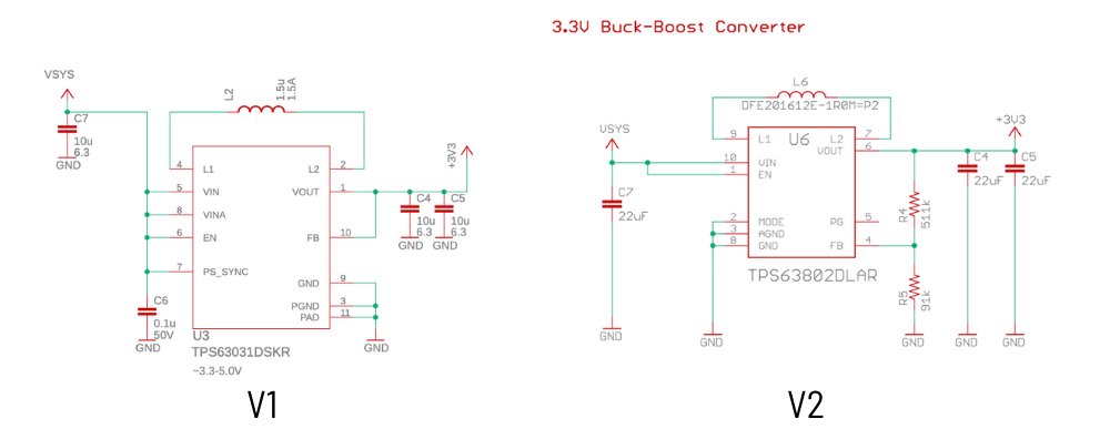 Buck boost circuit diagrams