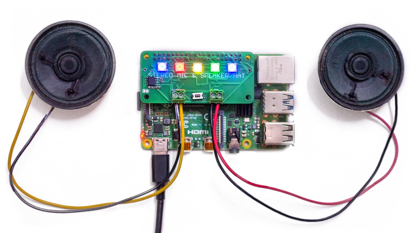 Stereo Mic and Speaker HAT