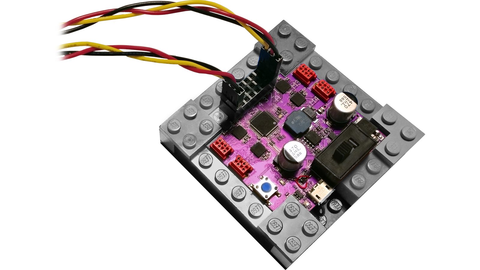 Snekboard With Baseplate & GPIO Cables