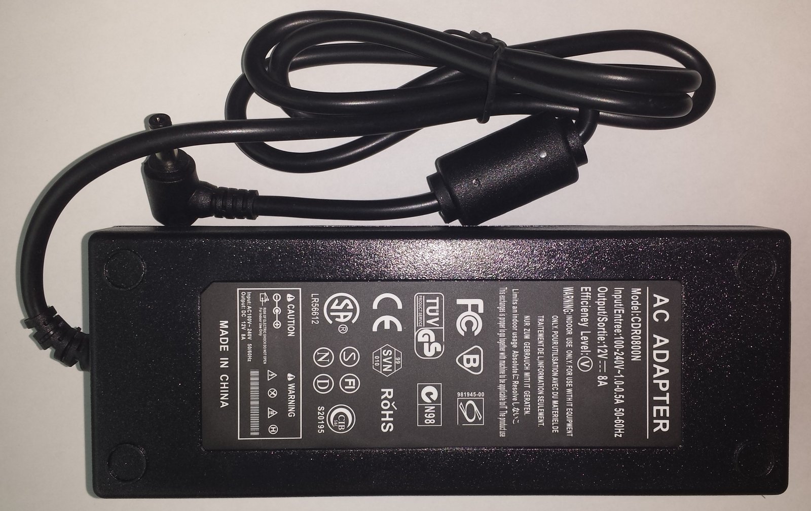 The NB-PC2 power supply
