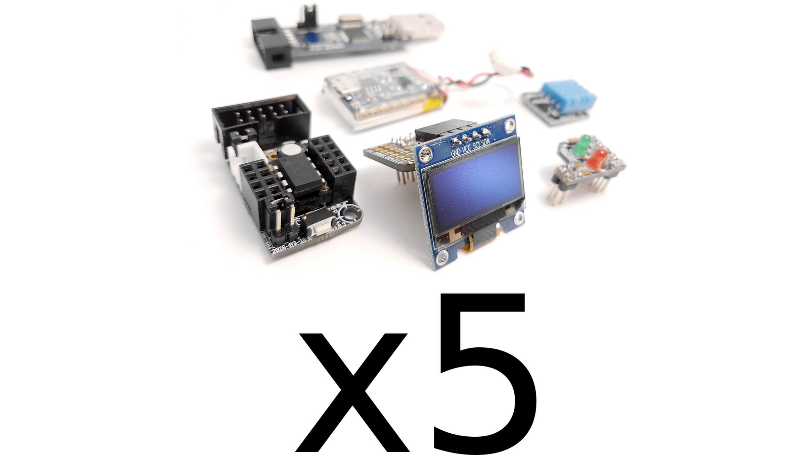 FIVE Tinusaur OLED Display Kits
