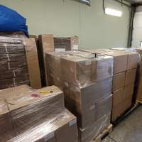 Lots of slimes, waiting to be picked up by UPS