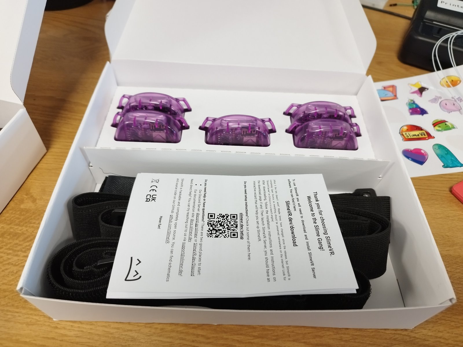 First samples of the packaging