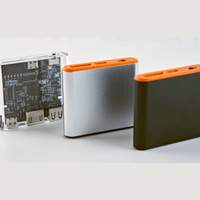 Openterface Mini-KVM available in three cool enclosures—transparent, silver, and black