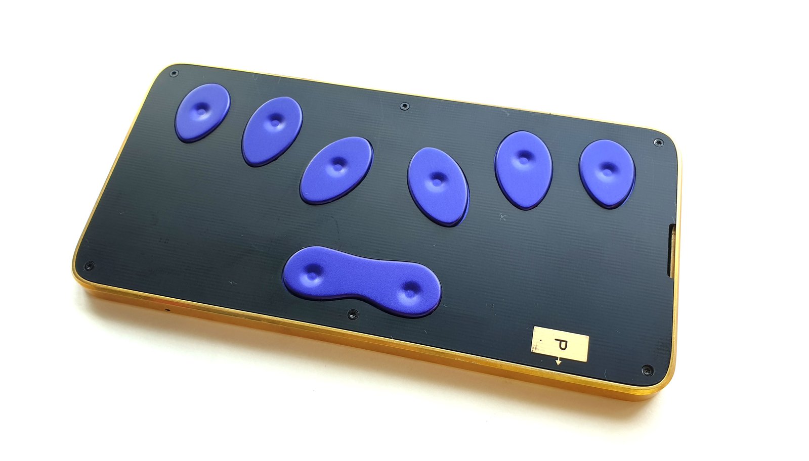 Precursor: photo of the Braille device as shown during the original campaign post.