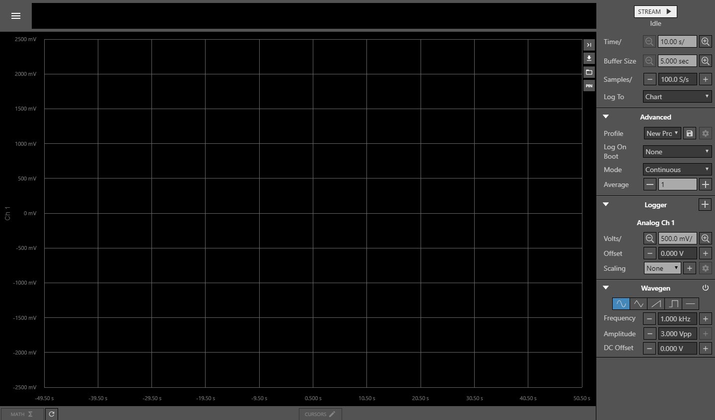 OpenLogger screenshot
