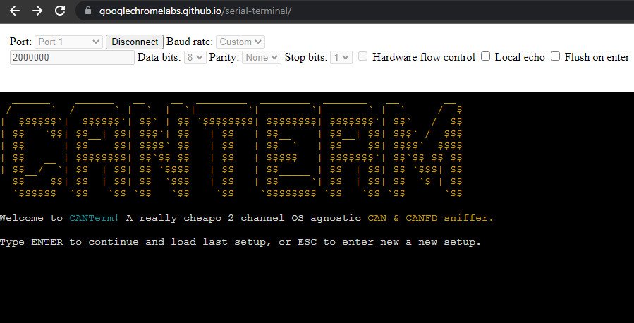 CANFDuino update
