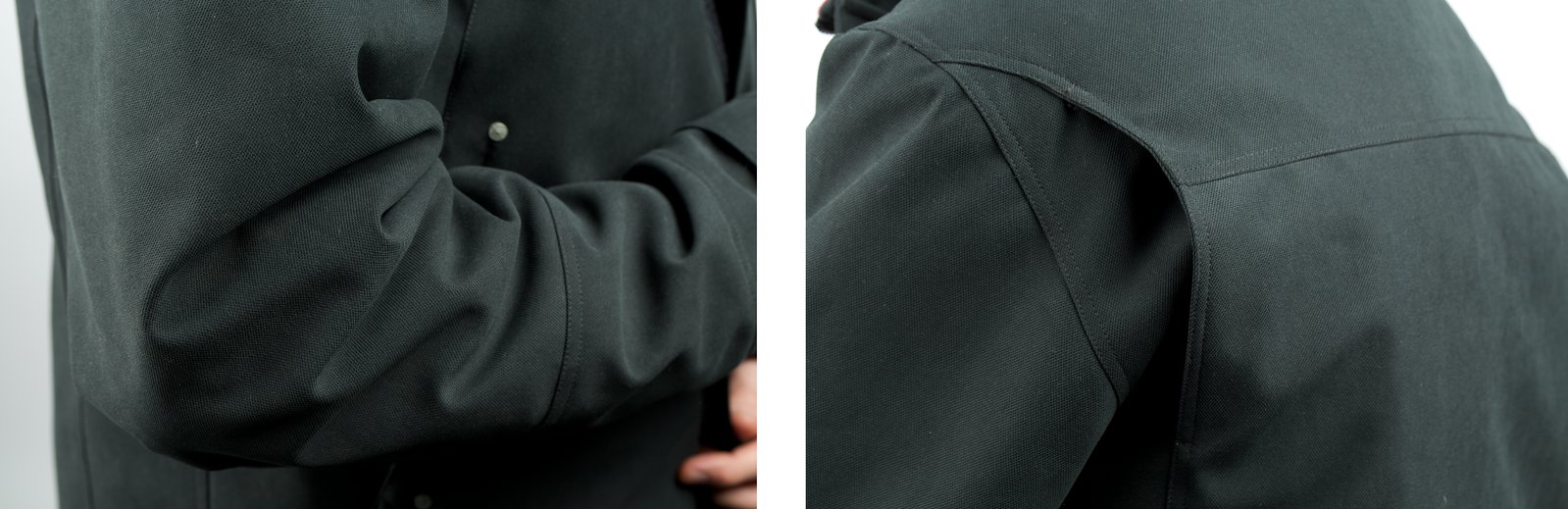 Burnside Alpha sleeve and back shot