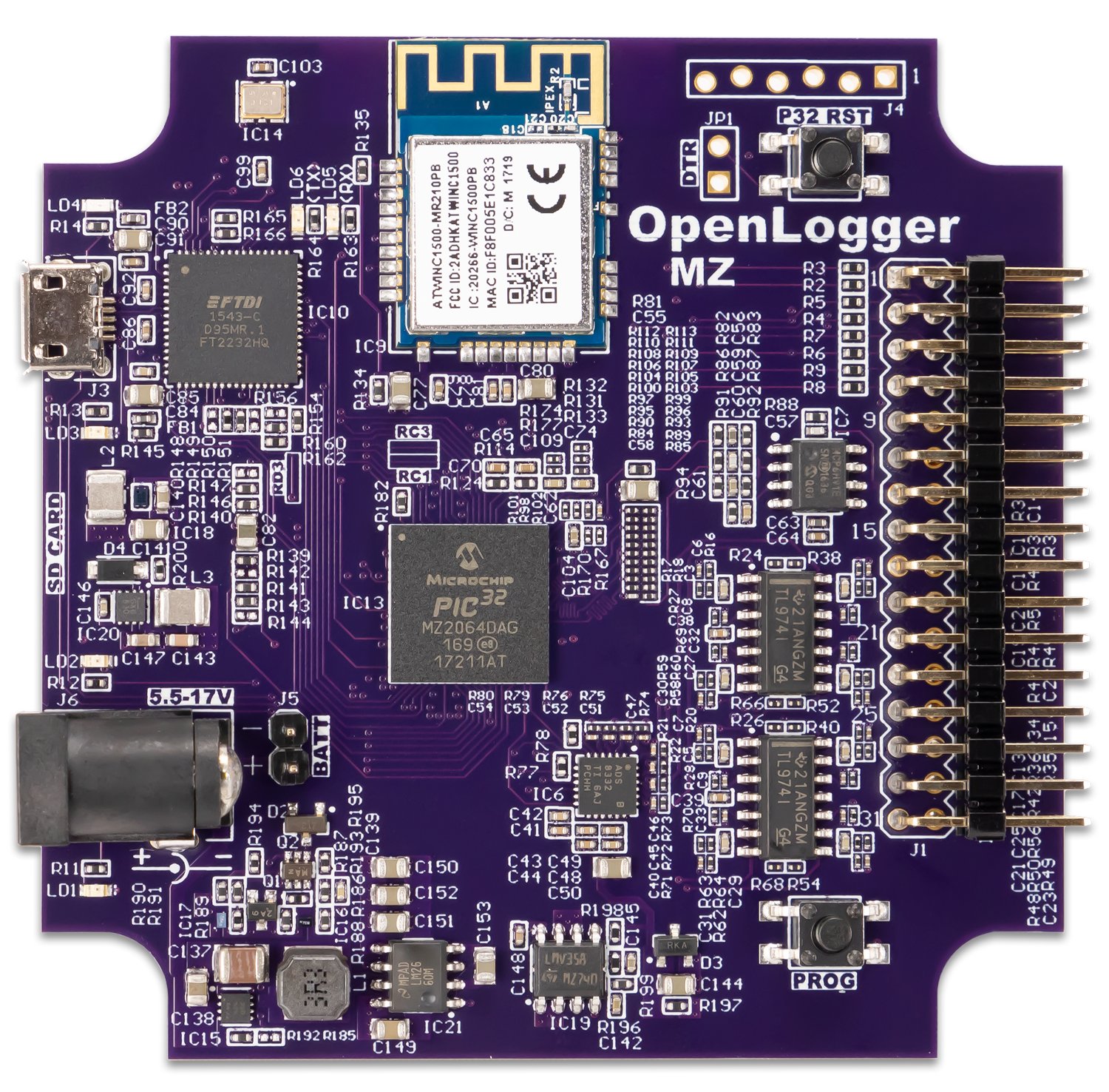 OpenLogger top