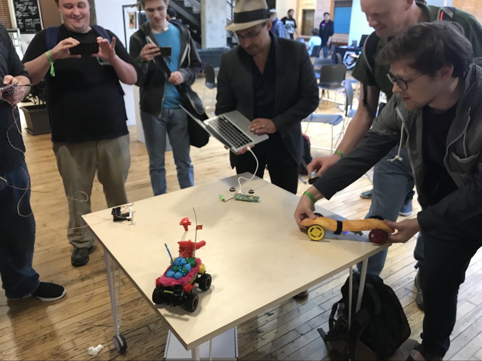 Robot Sumo at Teardown 2018