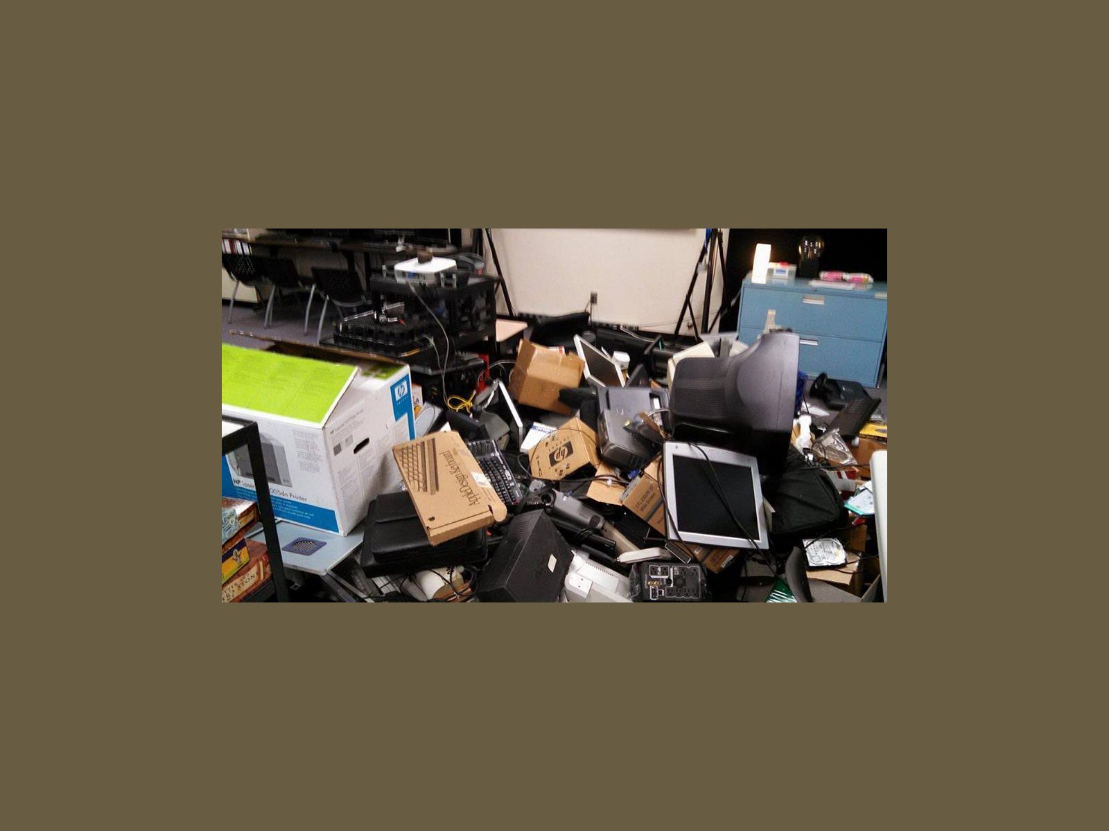 Electronic waste recycling