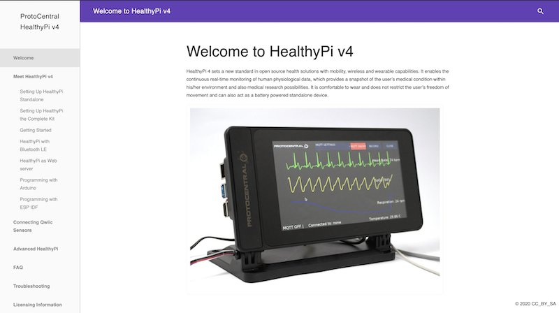 HealthyPi v4 Documentation