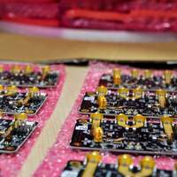 First batch of LMS8001 Companion assembled boards