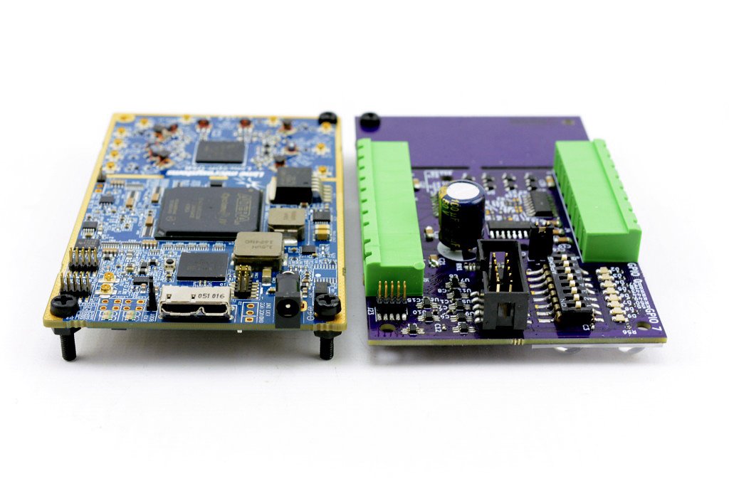 LimeSDR and GPIO Board