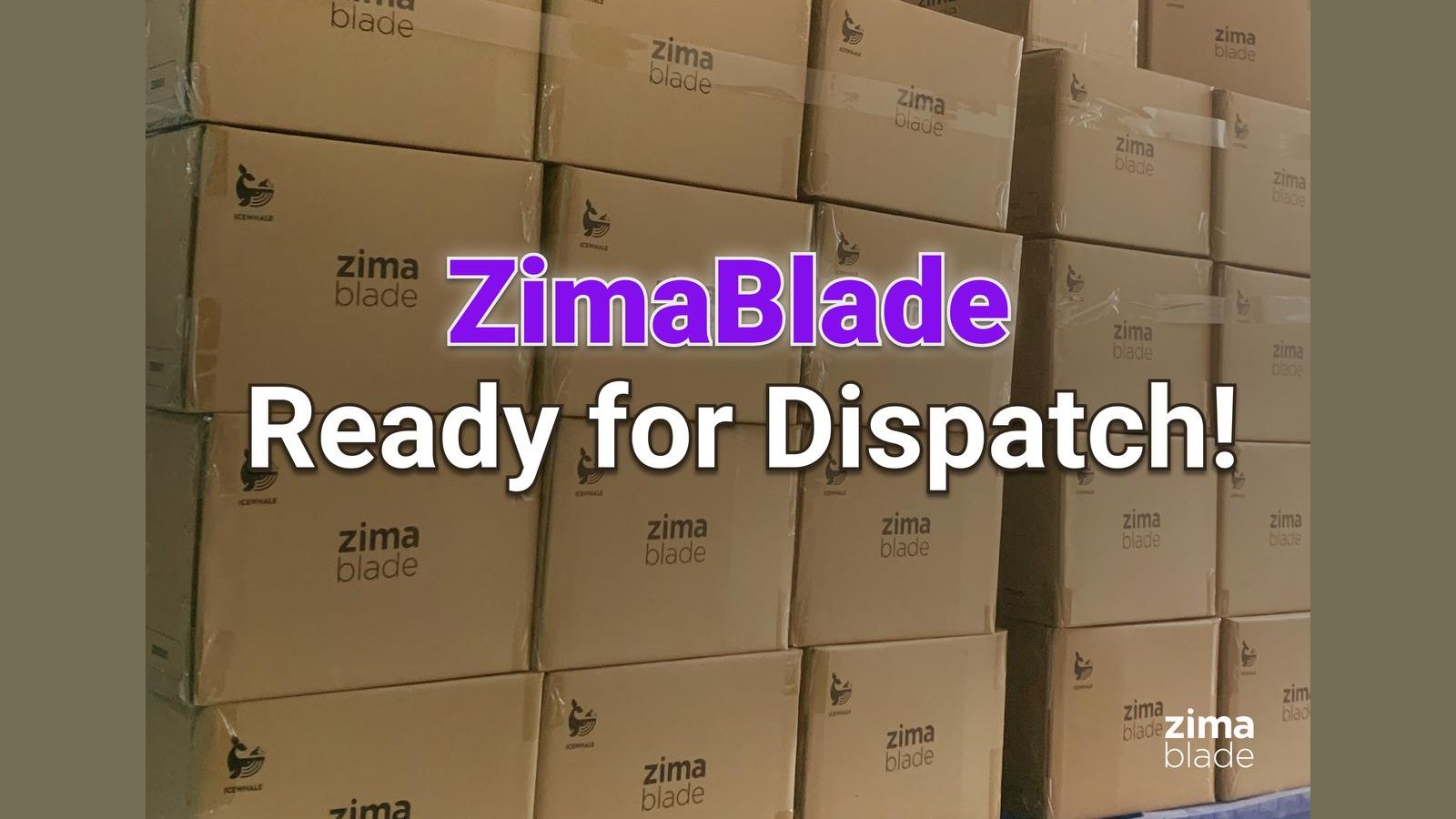 All the crowdfunded ZimaBlade that have been packed and ready to go!