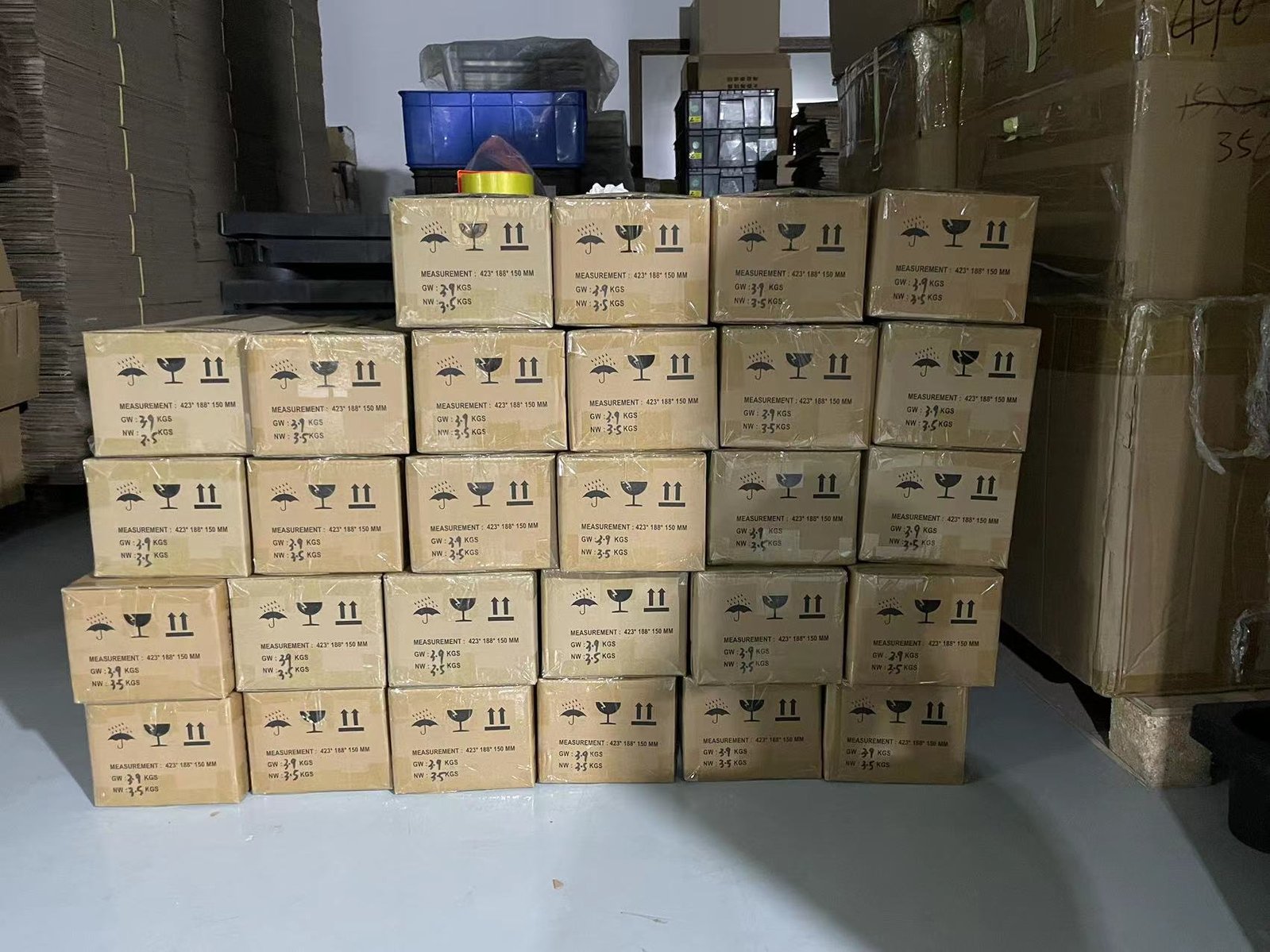 Hackboard 2 boxes ready to go