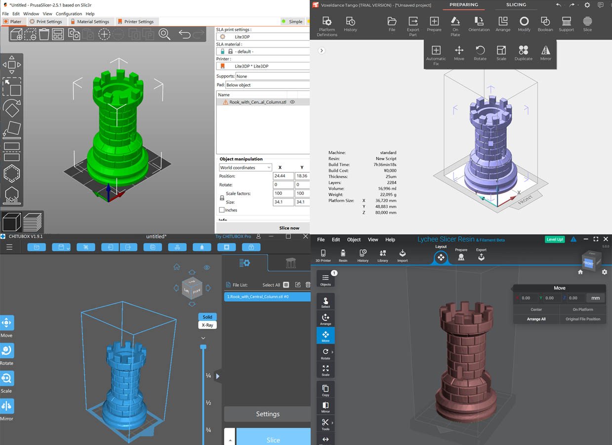 Lite3DP Gen 2 rook CAD
