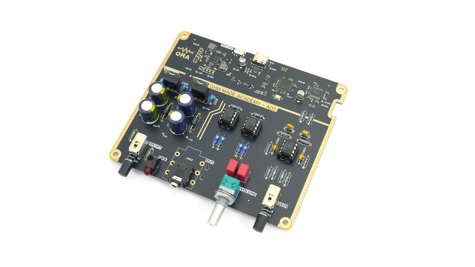 AD5 DIY Headphone Amp