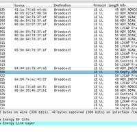 AntSDR E200 sniffs Bluetooth