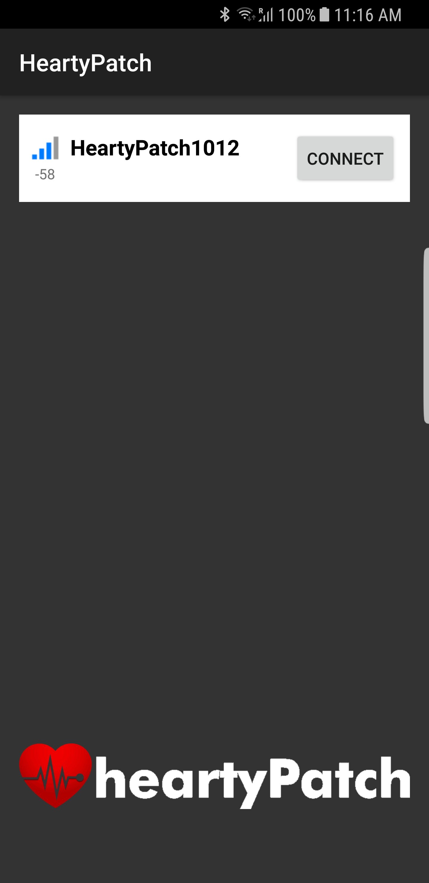 HeartyPatch Android app